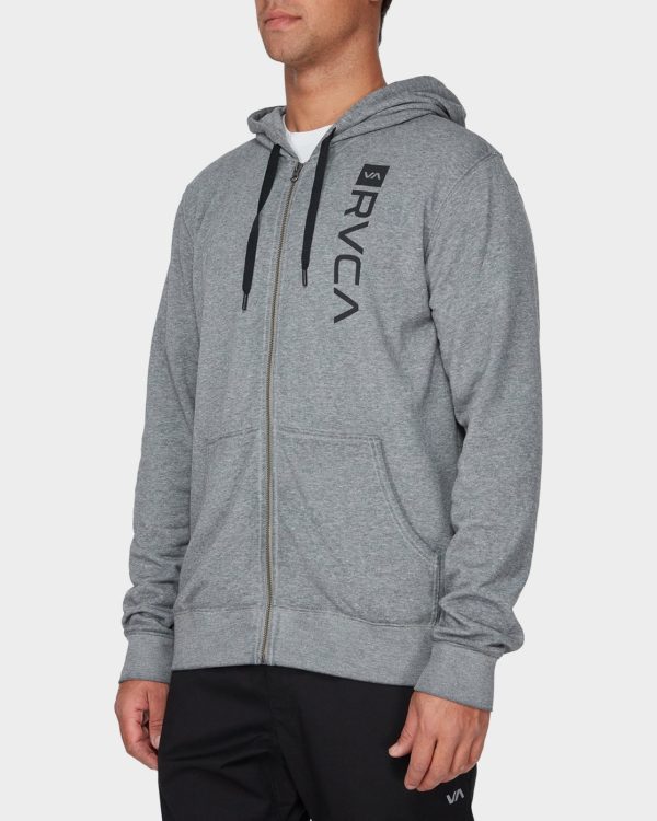 Cage-hoodie-heather-grey-front