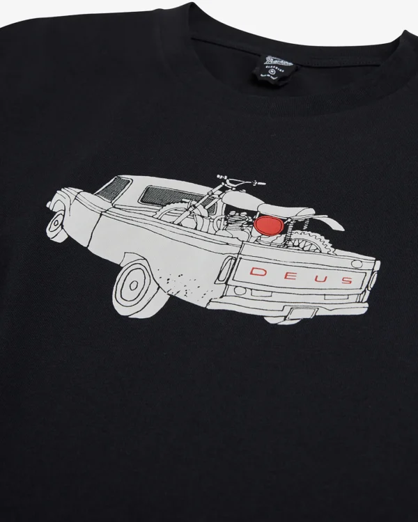 Deus Ex Machina Carby Pickup Tee Black - Image 6
