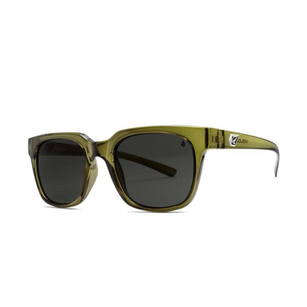 volcom morph sunglasses green gray polar lens ve03006002 grn 2
